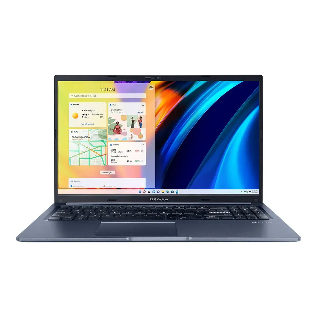 Asus Vivobook X1504VA-NJ093 | 13th Gen. | i7-1355U | 16GB | 512GB SSD | Intel UHD Graphics | 15.6" | FHD (1920 x 1080) | Quiet Blue | Eng & Arabic KB | X1504VA-NJ093