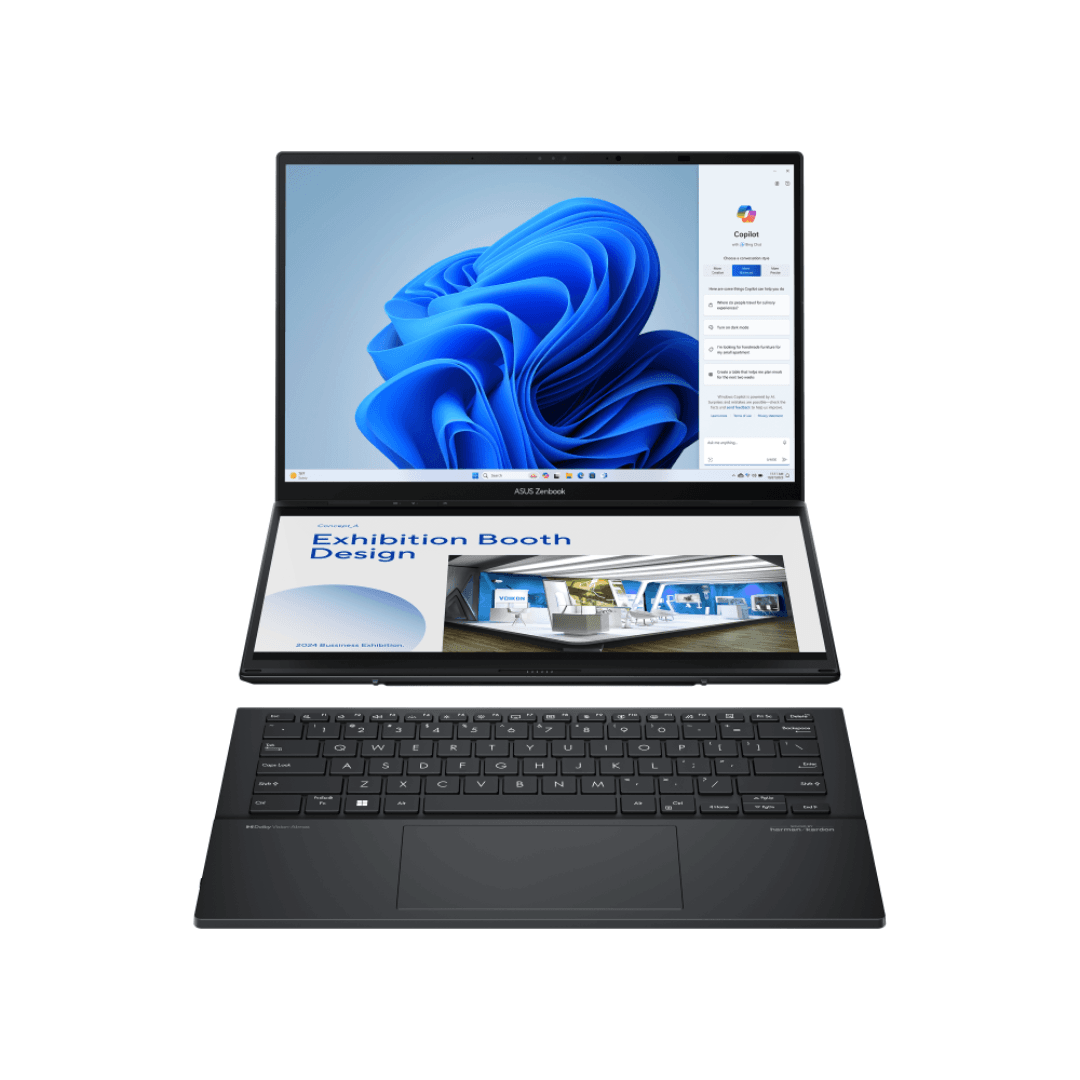 ASUS ZenBook Duo 2-in-1 Touchscreen Laptop
