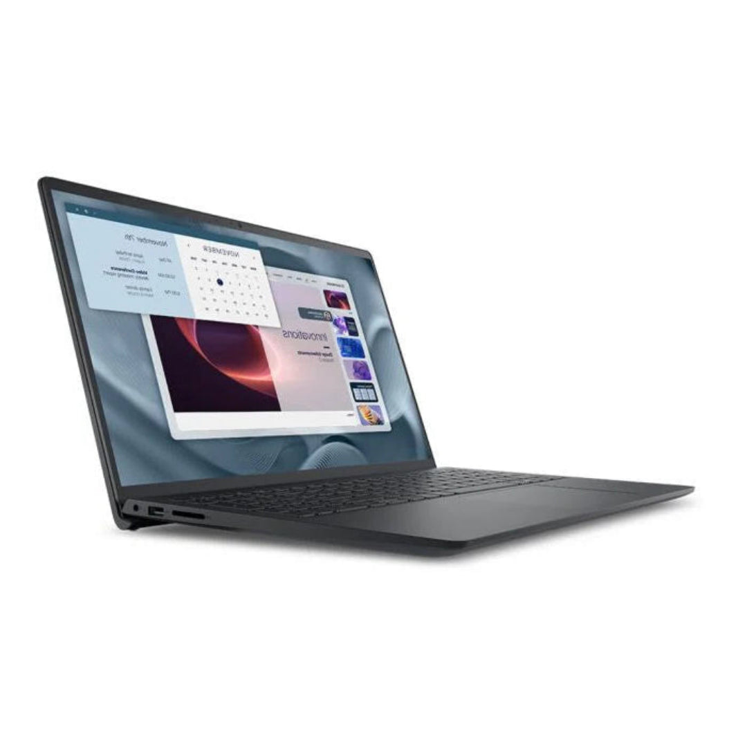 Dell Pro 15 Core 3 Laptop, Black, 8GB RAM Right Side View