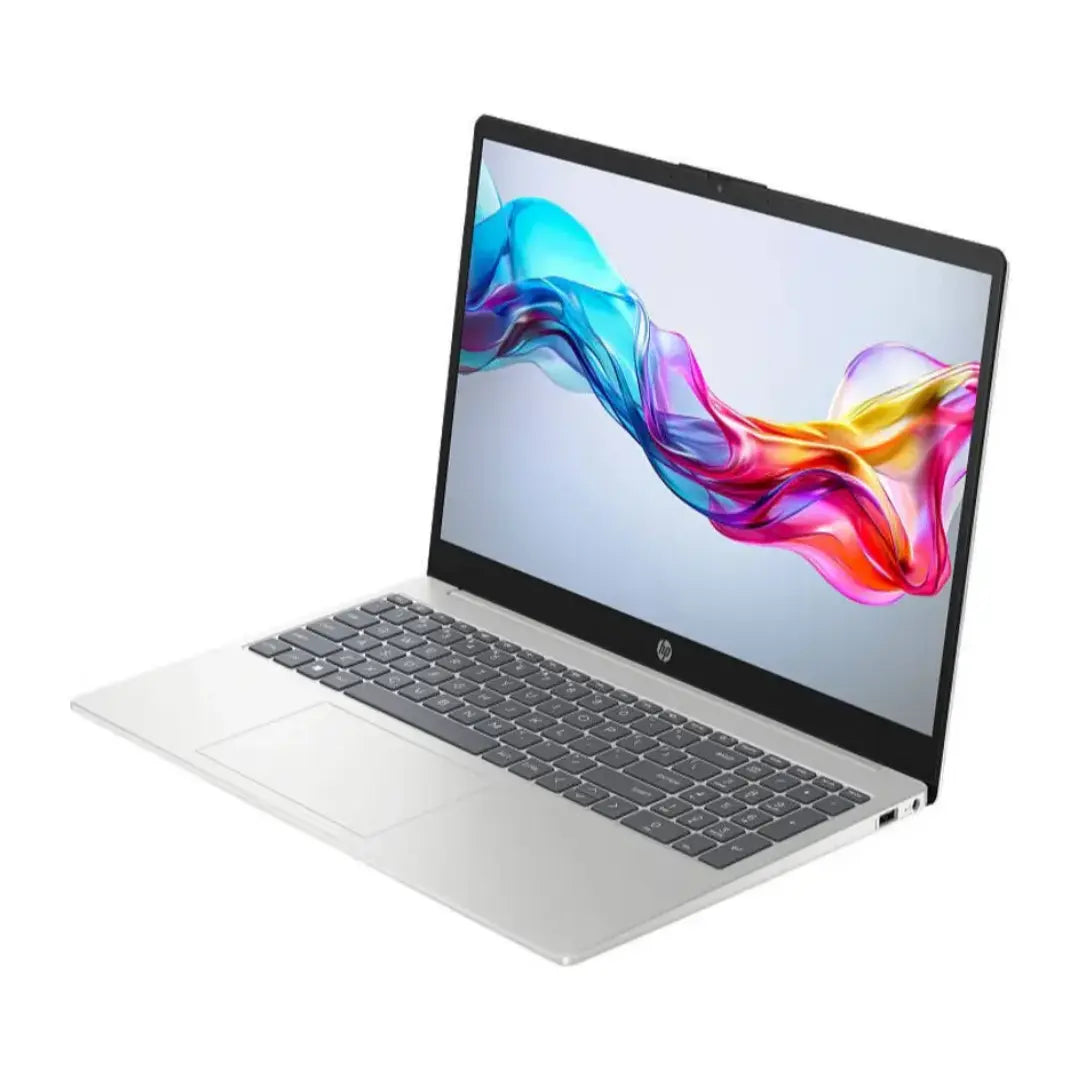 HP Notebook 250R G10 | Core 5-120U | 8GB | 512GB SSD | Intel UHD Graphics | 15.6" | FHD (1920x1080) | Turbo Silver | ENG KB Arabic With Numeric Keypad | DOS | CA3U1ES#A2N Manufacture Warranty Only