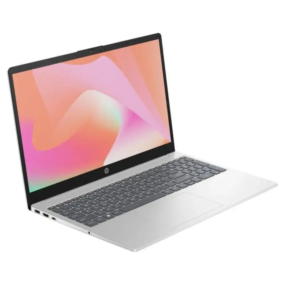 HP Notebook 250R G10 | Core 5-120U | 8GB | 512GB SSD | Intel UHD Graphics | 15.6" | FHD (1920x1080) | Turbo Silver | ENG KB Arabic With Numeric Keypad | DOS | CA3U1ES#A2N Manufacture Warranty Only
