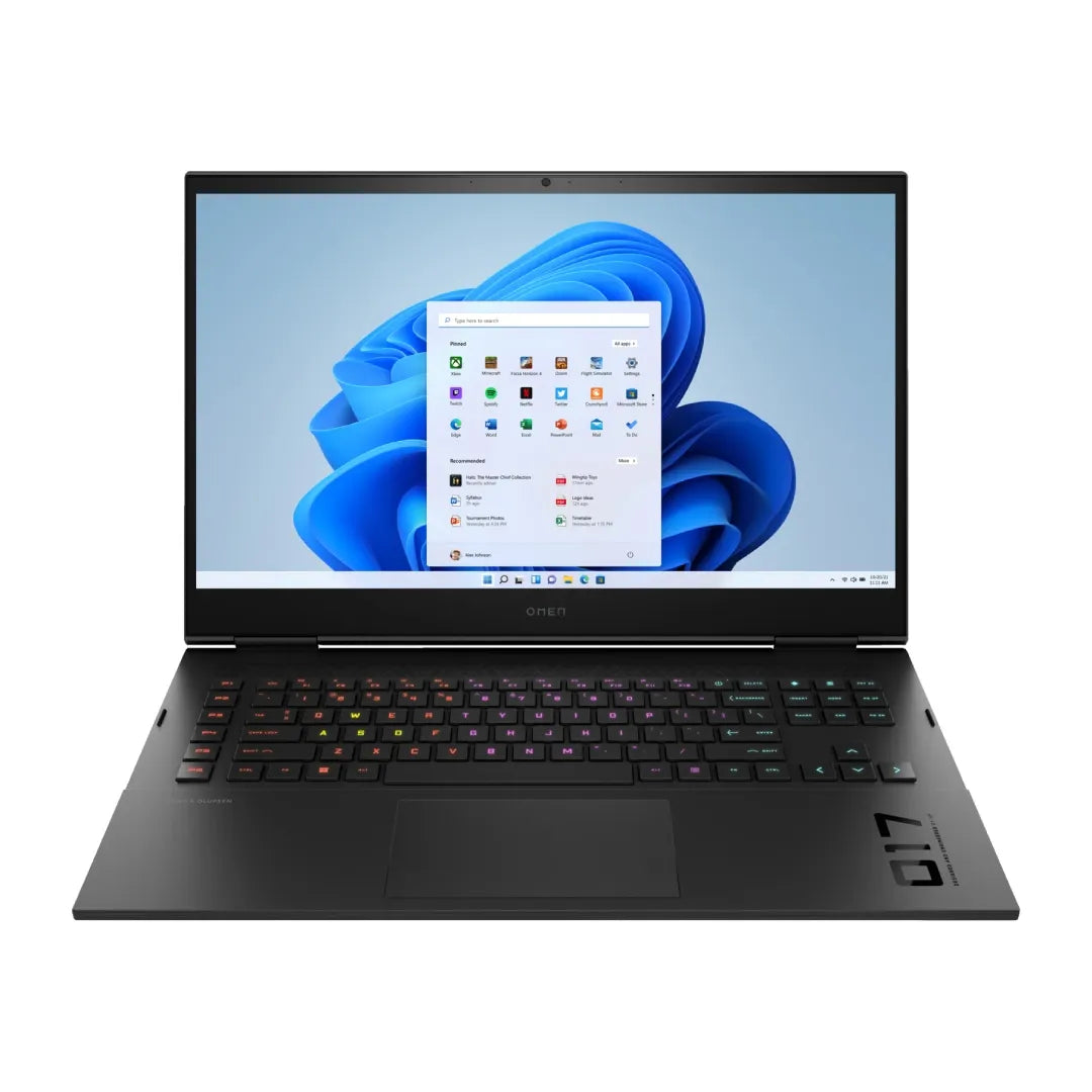 HP Omen Gaming Laptop with i7, 16GB RAM, RTX 8GB