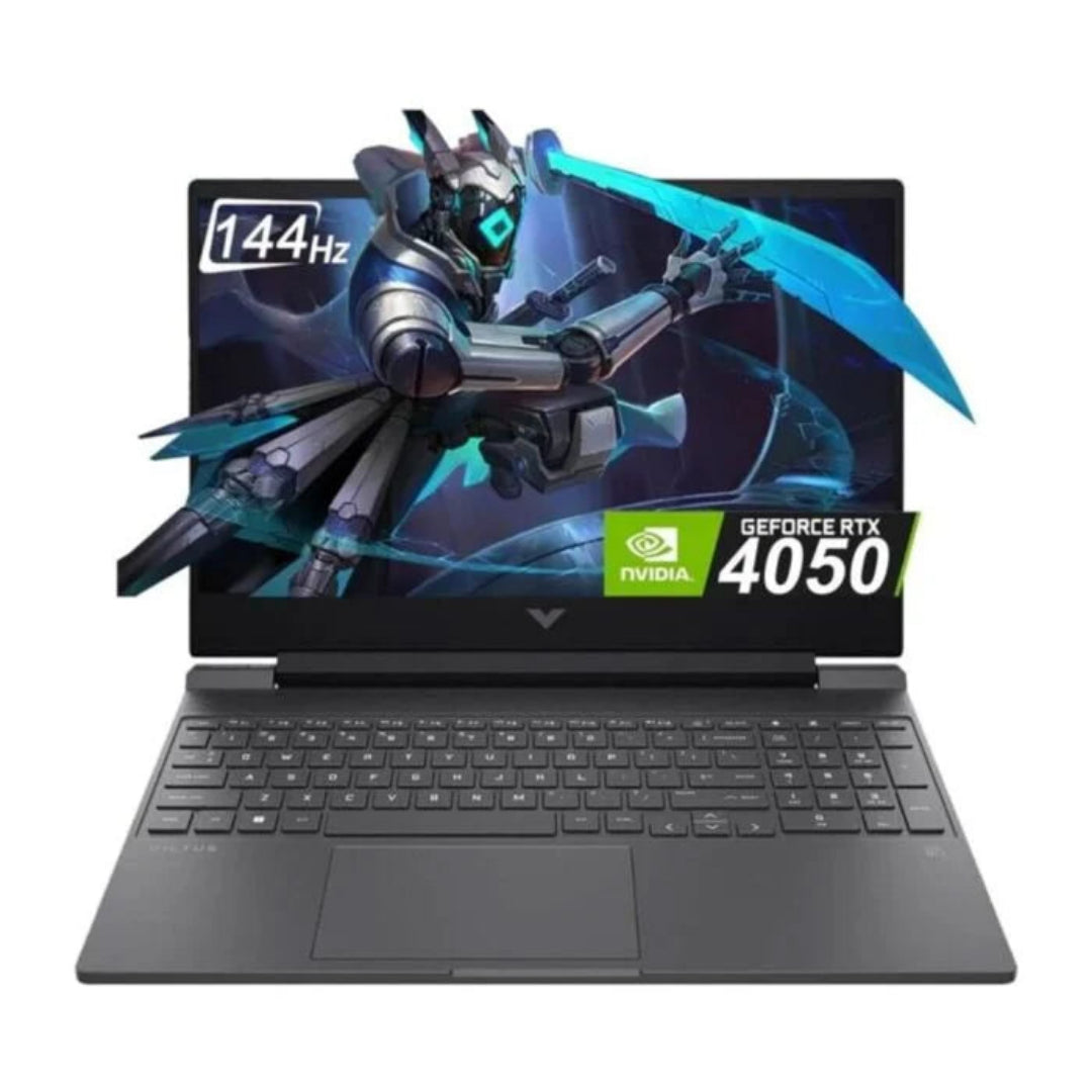 HP Victus 15 FHD i5 Gaming Laptop RTX 4050 Front View