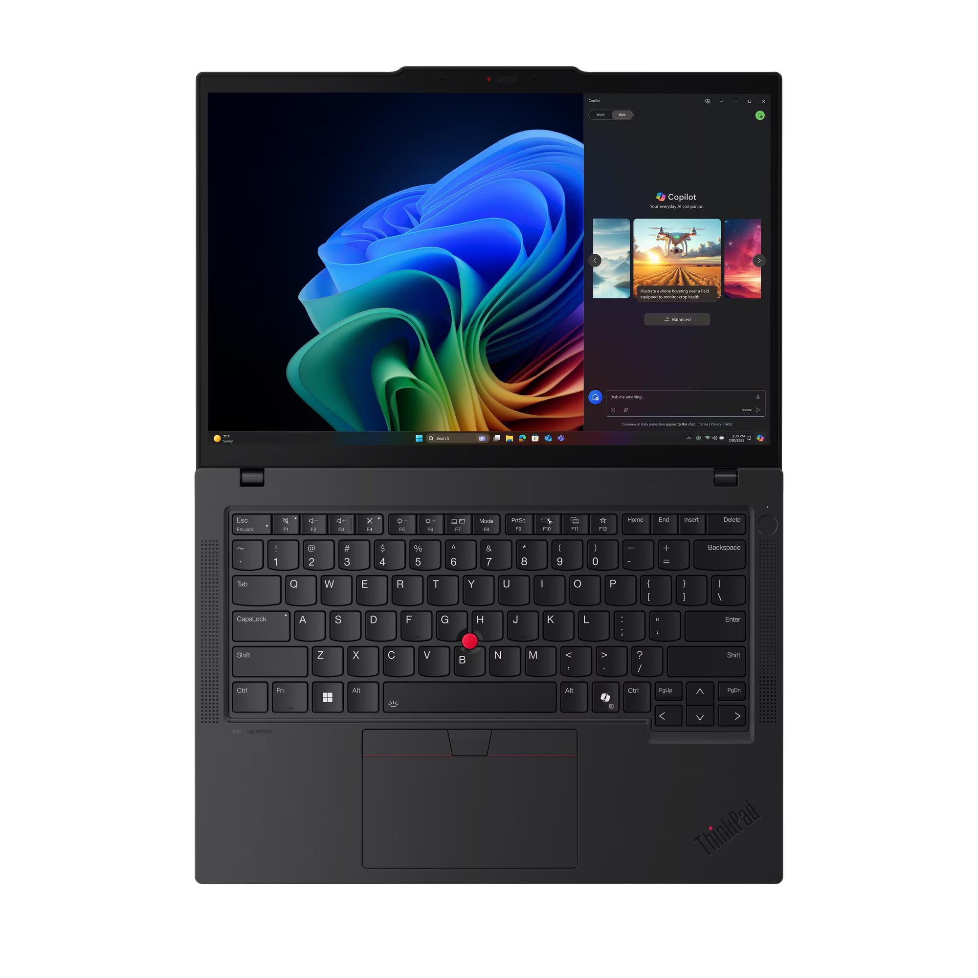 Lenovo ThinkPad T14s Gen 6 | Ultra 7-255U Aura Edition | 16GB | 512GB SSD | Intel Graphics | Finger Print | 14" | WUXGA (1920 x 1200) | Black | Backlit | Eng KB | Win 11 Pro | 21R1002TUS
